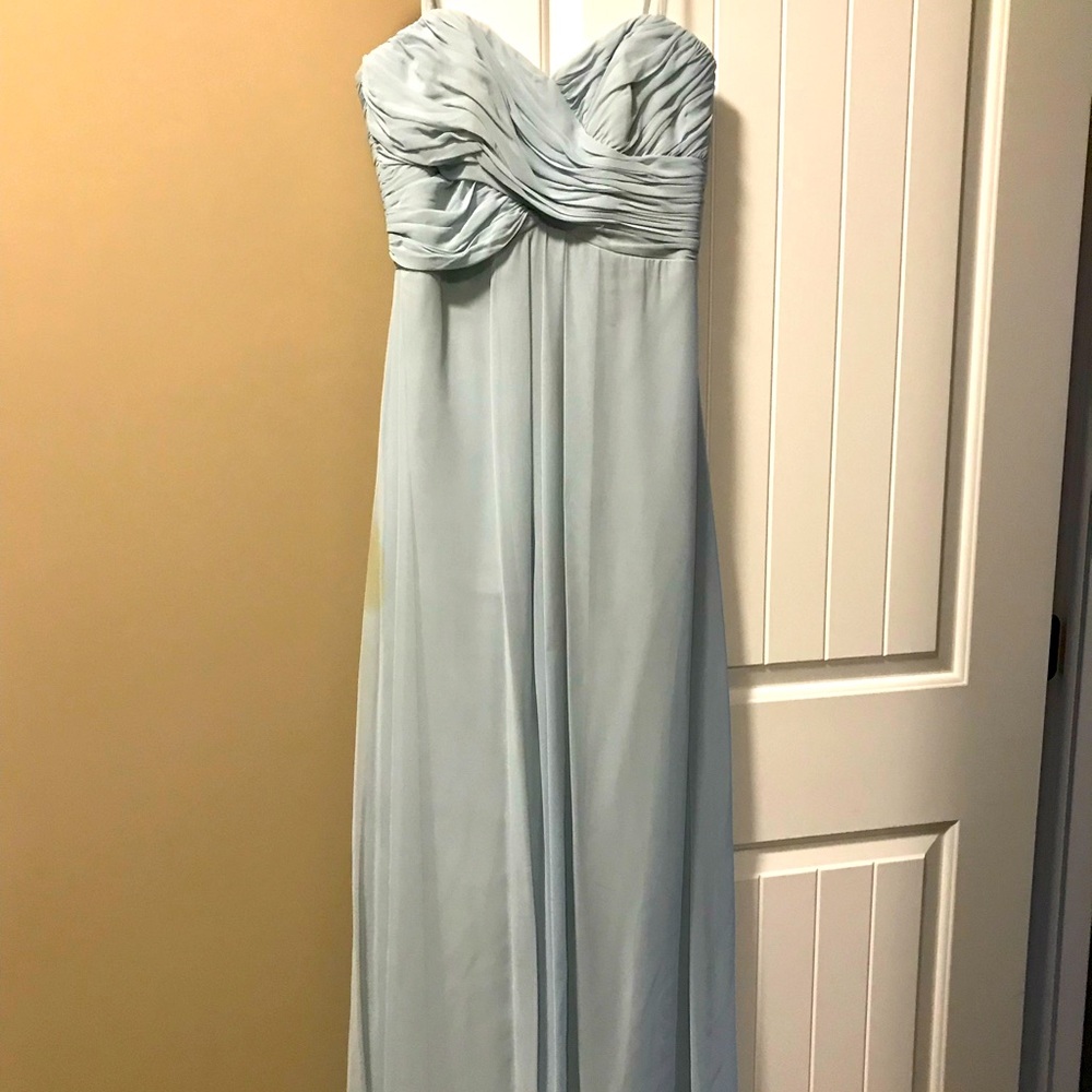 Blue Bridesmaid Dress